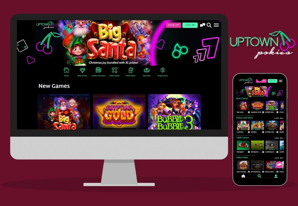 Allfreespins uptown pokies promo